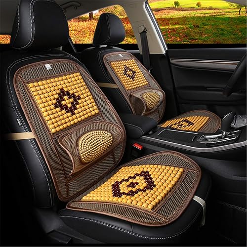 LKXHarleya Wood Beaded Comfort Seat Cover with