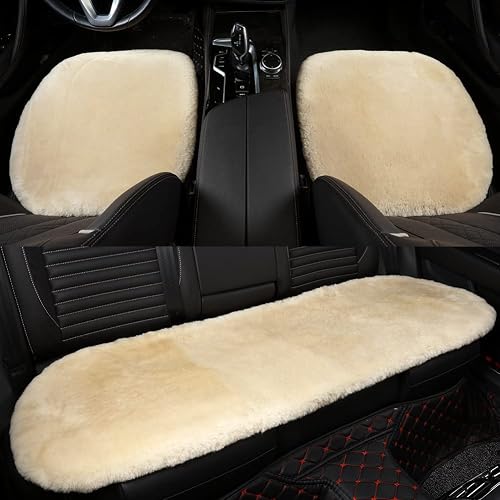 LLB Genuine Sheepskin Car Seat Cushion Seat