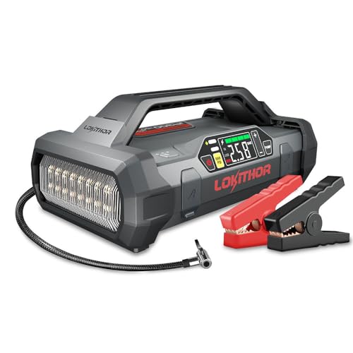 LOKITHOR JA300 Jump Starter with Air Compressor