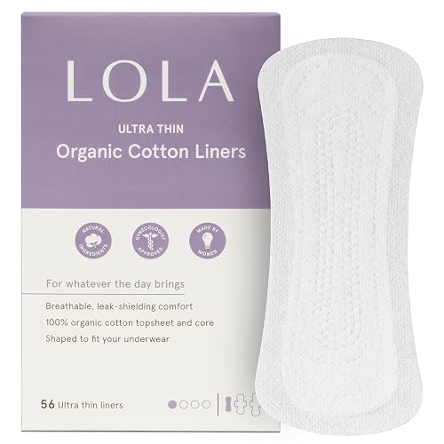 LOLA Ultra-Thin Cotton Panty Liners for Women