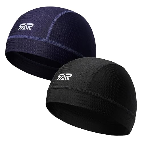 LONGLONG 2-Pack Breathable Skull Caps Helmet Liner