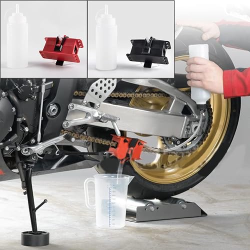Lorababer Motorcycle Chain Cleaning machine Kit Brush