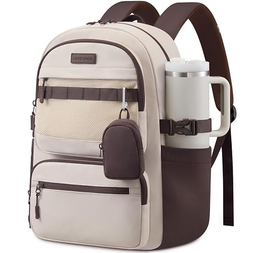 LOVEVOOK Commuter Laptop Backpack with Honeycomb Mesh