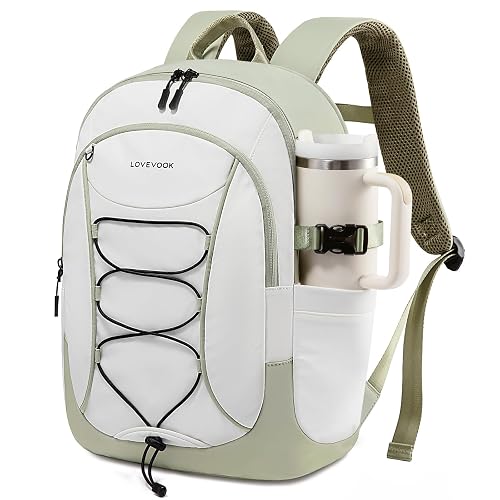 LOVEVOOK Mens Backpack with Giant Tumbler Holder