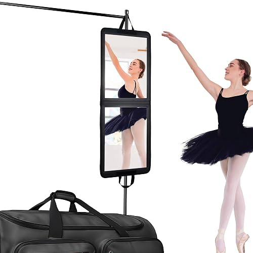LPHUMEX Foldable Portable Full Length Mirror for