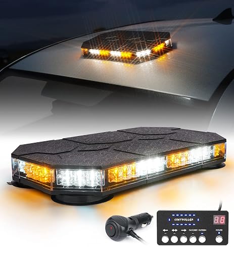 LUMENIX LED Rooftop Strobe Beacon Lights Bar