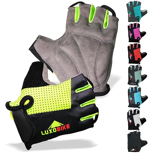LuxoBike Gloves for Men Cycling Biking