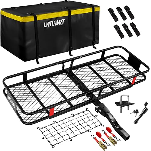 LWTURMRT 60"X21"X6" Hitch Cargo Carrier and
