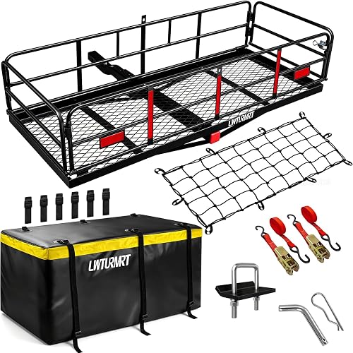 LWTURMRT Trail Hitch Mount Cargo Carrier Basket