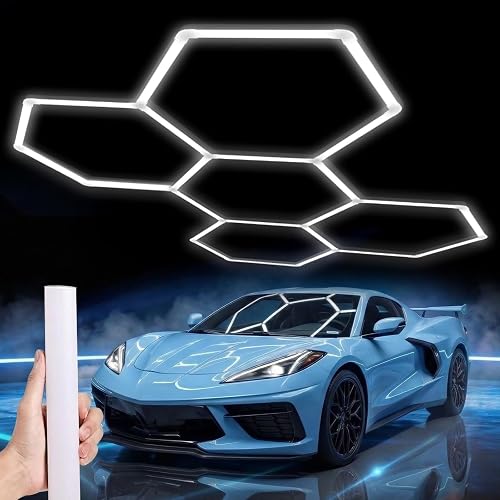 LZHOME Hexagon 5000K LED Garage Lights: 25