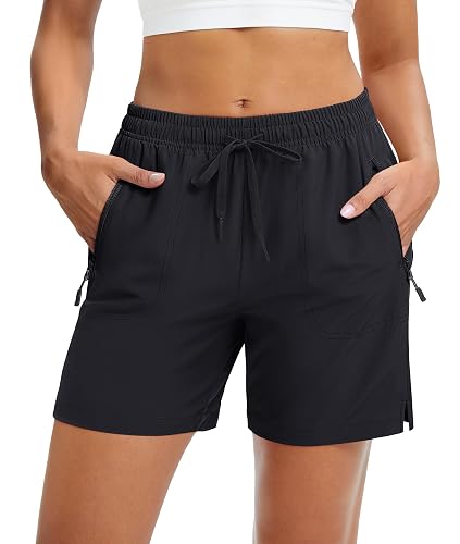 MAGCOMSEN Women's 5" Hiking Shorts UPF 50+