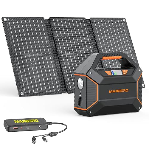 MARBERO Solar Generator with Solar Panel Included