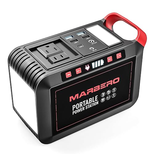 MARBERO Portable Power Station Camping Solar Generator