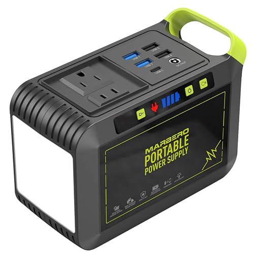 MARBERO Portable Power Station Camping Lithium Battery