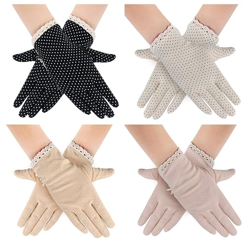 MarJunSep 4 Pairs Summer Women Dots Sun