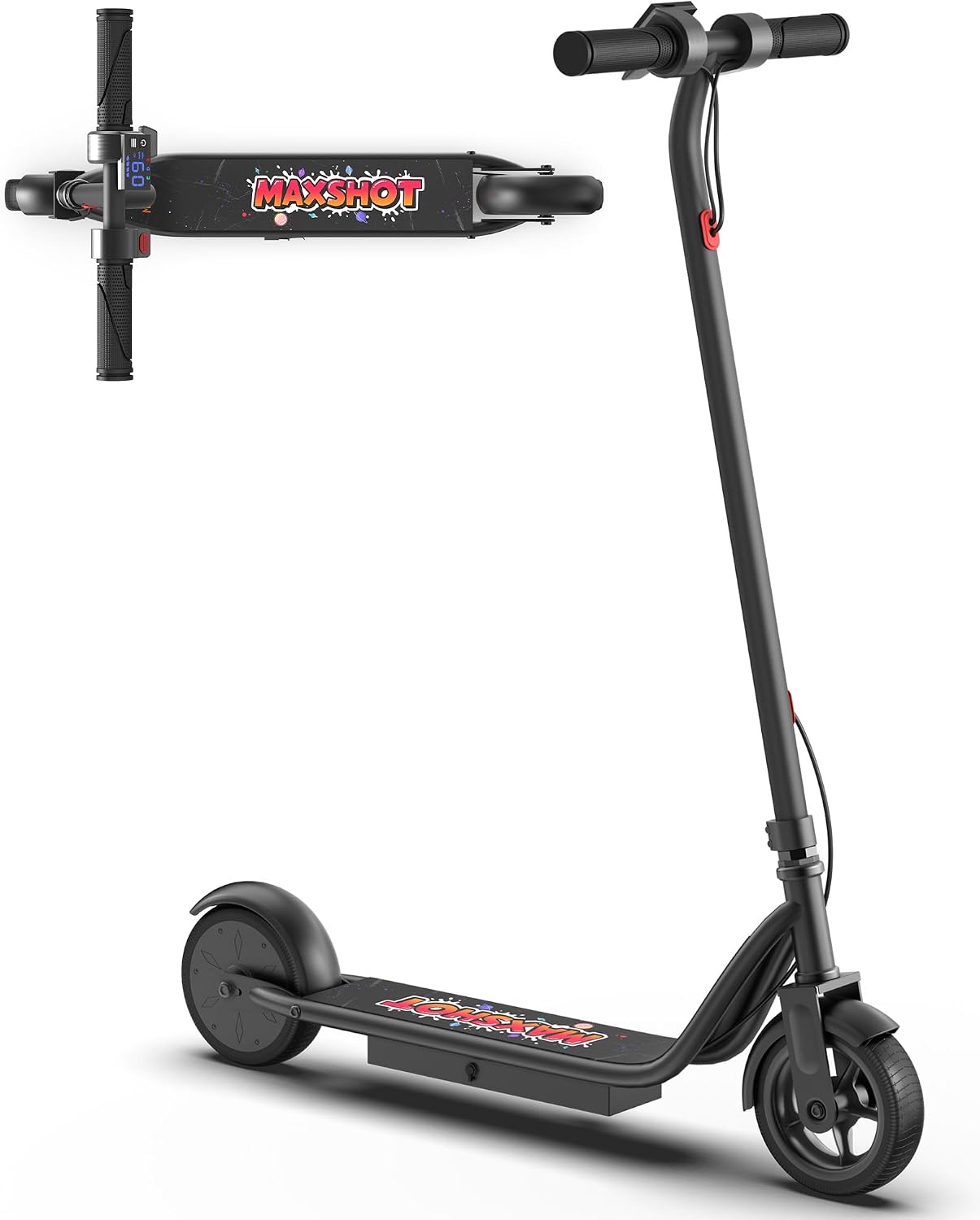 MAXSHOT Electric Commuter Kids Scooter Suspension