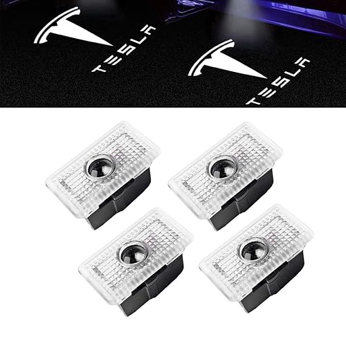 Meagkka Car Door Lights for Model S/3/X/Y