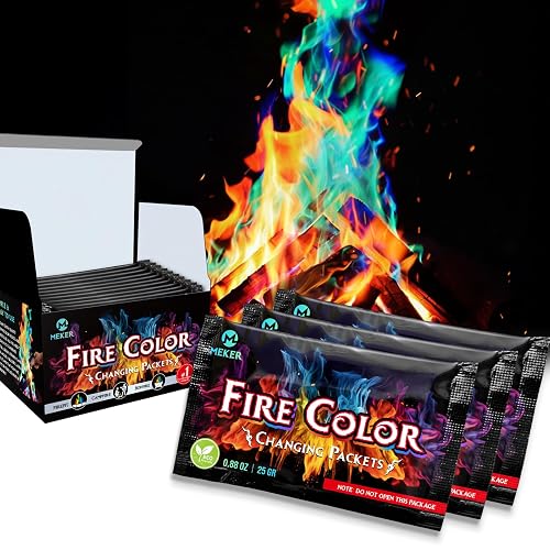 MEKER Fire Color Changing Packets - Fire