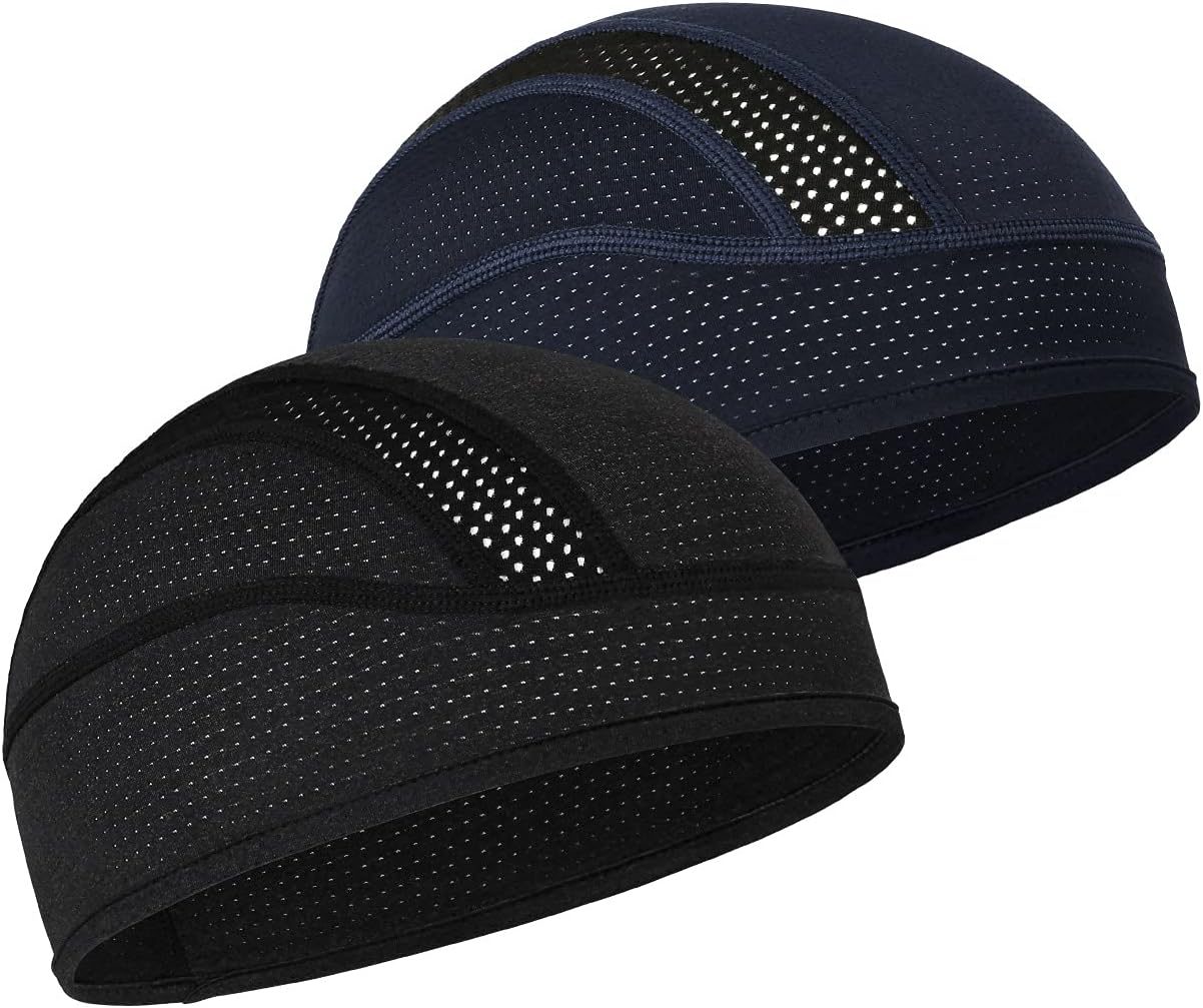 MELASA Skull Cap Helmet Liner Beanie