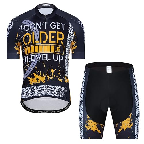 Men Cycling Jersey Set Cycle Short Sleeve