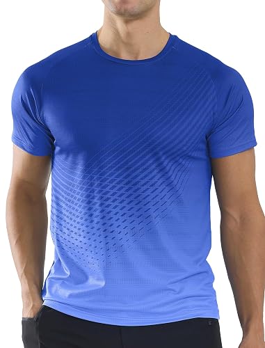 Men's Athletic Running T-Shirts Quick Dry Gym