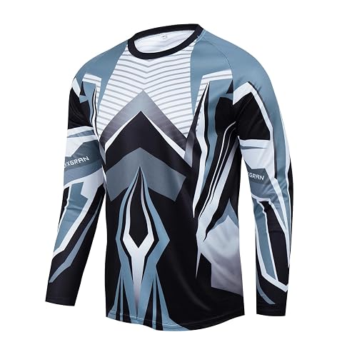 Men's Cycling Jersey Long Sleeves Mountain Bike