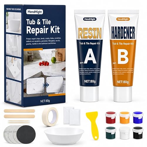 MendMight Tub & Tile Repair Kit for
