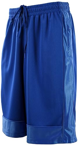Mens Basketball Training Shorts with 3 Zippered