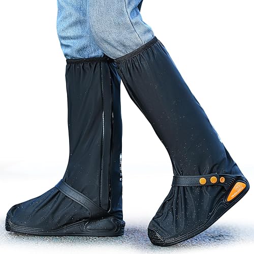 MEQI Waterproof Shoe Covers Rain Shoe Cover