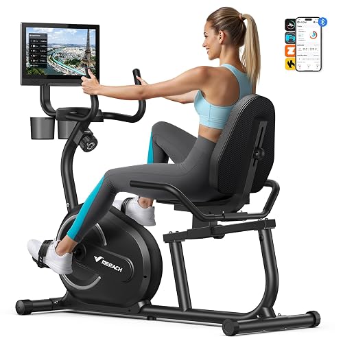 MERACH Recumbent Exercise Bikes for Home with