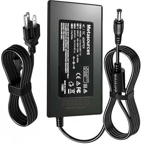Metasources AC/DC Adapter Compatible with Wahoo Fitness