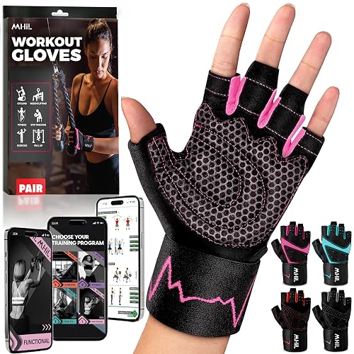 MhIL Workout Gloves for Women – Breathable