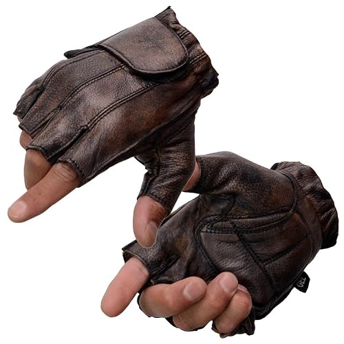 Milwaukee Leather MG7561 Men's Premium Brown Leather