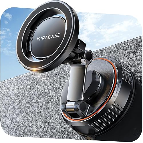 Miracase for MagSafe Car Mount Vacuum Magnetic