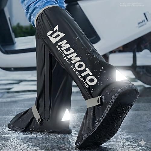 mjmoto Waterproof Motorcycle Boot Covers