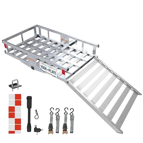 Mockins 50"x29"x8" Aluminum Trailer Hitch