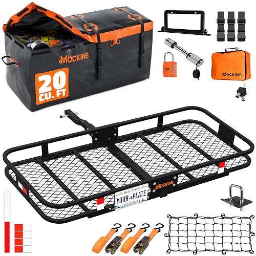 Mockins 60"x20"x6" Luggage Rack for Car Hitch