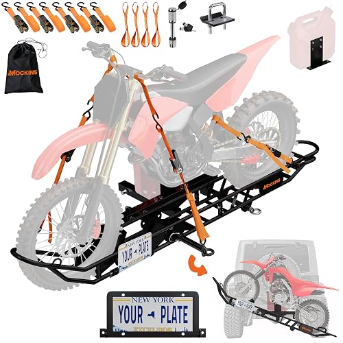 Mockins 83" Tilting Motorcycle Hitch Carrier with