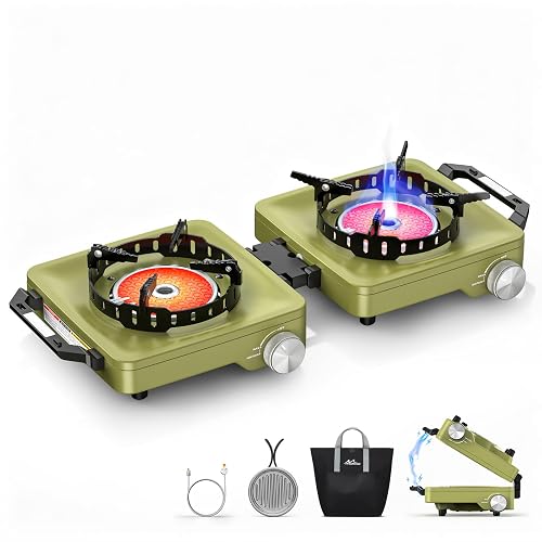 MoKo Propane Camping Stove 2 Burner