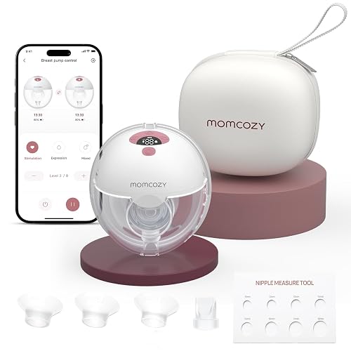 Momcozy M5 Smart APP Controlled Wearable Breast