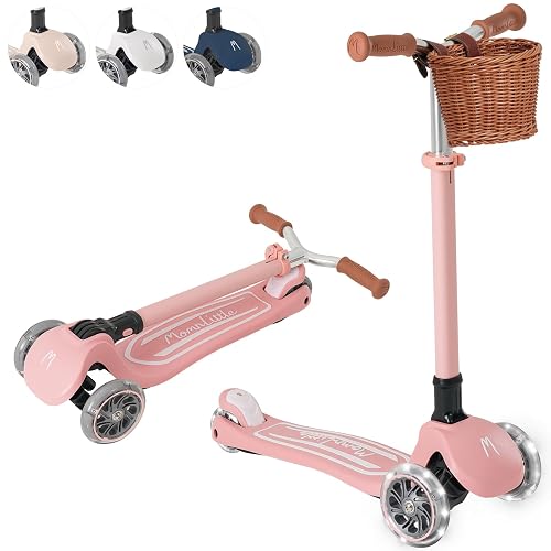 MomnLittle 3 Wheel Toddler Scooter Ages 3-10