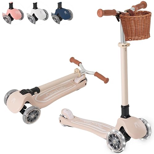 MomnLittle 3 Wheel Toddler Scooter Ages 3-10