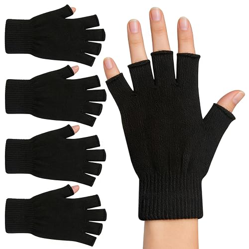 monochef Fingerless Gloves Half Finger Winter Warm