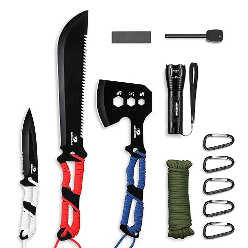 Mossy Oak Hatchet and Machete Knife Set