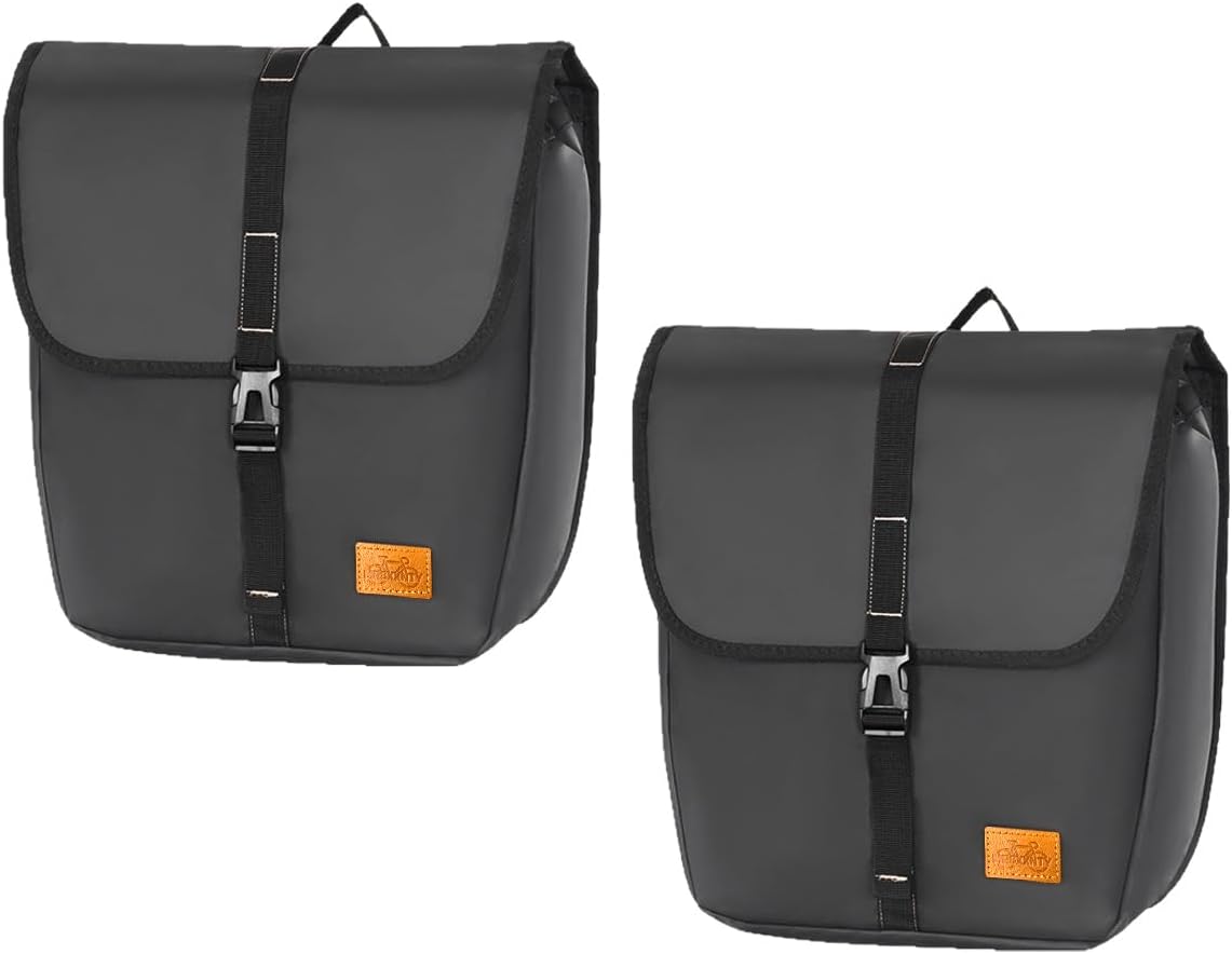 MRSXXNTY Bike Panniers Waterproof Black
