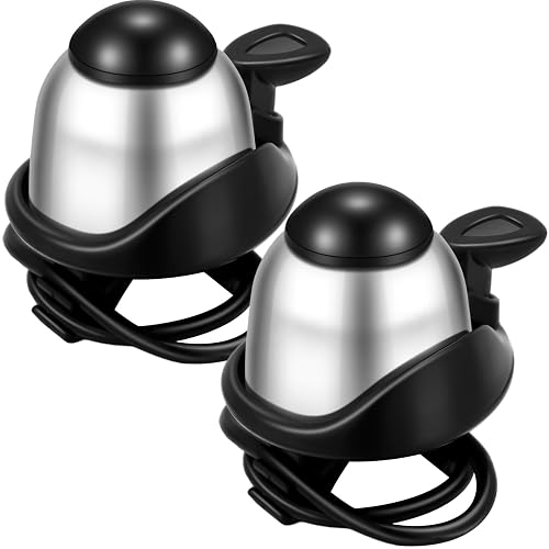 Mudder 2 Pcs Bike Bell Adjustable Bike