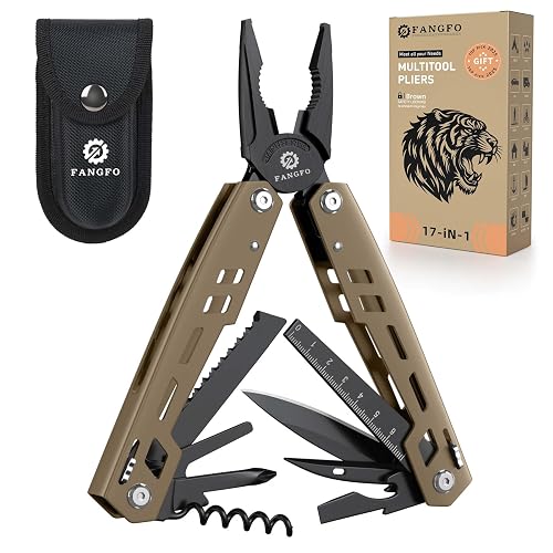 Multitool 17-in-1 Stainless Steel Multi Tool with