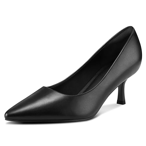 mysoft Kitten Heels for Women Low Heel