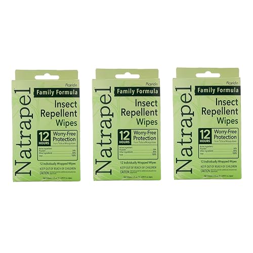 Natrapel Tick & Insect Repellent Wipes with