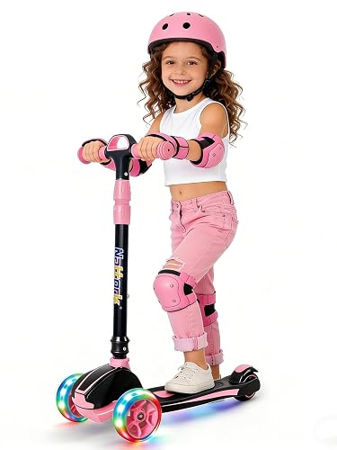 Nattork Kids Scooter for Age 3-8